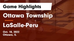 Ottawa Township  vs LaSalle-Peru  Game Highlights - Oct. 18, 2022