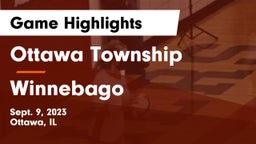 Ottawa Township  vs Winnebago  Game Highlights - Sept. 9, 2023