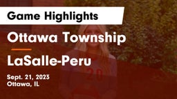 Ottawa Township  vs LaSalle-Peru  Game Highlights - Sept. 21, 2023