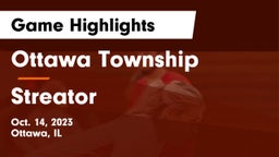 Ottawa Township  vs Streator  Game Highlights - Oct. 14, 2023