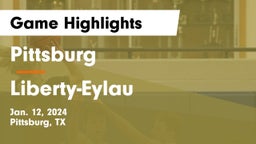 Pittsburg  vs Liberty-Eylau  Game Highlights - Jan. 12, 2024