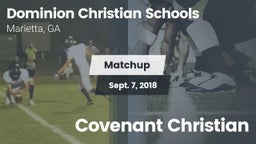 Matchup: Dominion Christian vs. Covenant Christian 2018