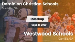 Matchup: Dominion Christian vs. Westwood Schools 2020