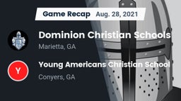 Recap: Dominion Christian Schools vs. Young Americans Christian School 2021