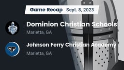 Recap: Dominion Christian Schools vs. Johnson Ferry Christian Academy 2023