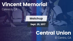 Matchup: Vincent Memorial vs. Central Union  2017