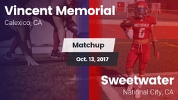Matchup: Vincent Memorial vs. Sweetwater  2017