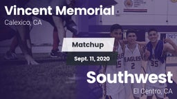 Matchup: Vincent Memorial vs. Southwest  2020