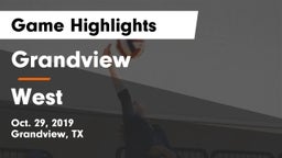 Grandview  vs West  Game Highlights - Oct. 29, 2019