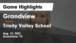Grandview  vs Trinity Valley School Game Highlights - Aug. 19, 2023
