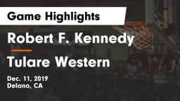 Robert F. Kennedy  vs Tulare Western  Game Highlights - Dec. 11, 2019