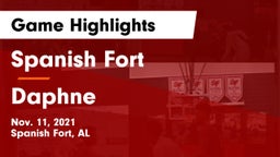 Spanish Fort  vs Daphne  Game Highlights - Nov. 11, 2021