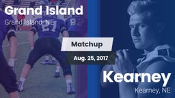 Matchup: Grand Island High vs. Kearney  2017