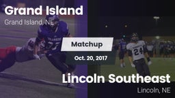 Matchup: Grand Island High vs. Lincoln Southeast  2017