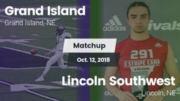 Matchup: Grand Island High vs. Lincoln Southwest  2018