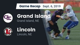 Recap: Grand Island  vs. Lincoln  2019
