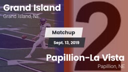 Matchup: Grand Island High vs. Papillion-La Vista  2019