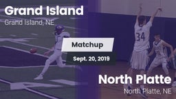 Matchup: Grand Island High vs. North Platte  2019