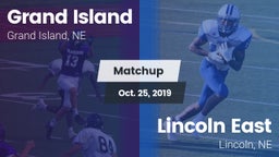 Matchup: Grand Island High vs. Lincoln East  2019
