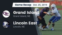 Recap: Grand Island  vs. Lincoln East  2019