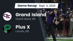 Recap: Grand Island  vs. Pius X  2020