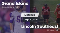 Matchup: Grand Island High vs. Lincoln Southeast  2020