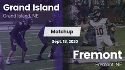 Matchup: Grand Island High vs. Fremont  2020