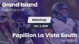 Matchup: Grand Island High vs. Papillion La Vista South  2020