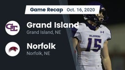 Recap: Grand Island  vs. Norfolk  2020