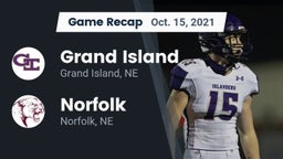 Recap: Grand Island  vs. Norfolk  2021
