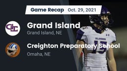 Recap: Grand Island  vs. Creighton Preparatory School 2021