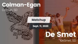 Matchup: Colman-Egan vs. De Smet  2020