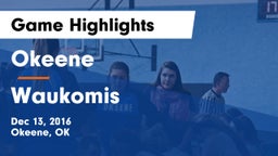 Okeene  vs Waukomis  Game Highlights - Dec 13, 2016