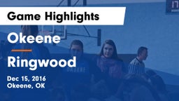 Okeene  vs Ringwood  Game Highlights - Dec 15, 2016