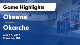 Okeene  vs Okarche  Game Highlights - Jan 17, 2017