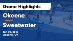 Okeene  vs Sweetwater  Game Highlights - Jan 20, 2017