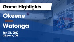 Okeene  vs Watonga  Game Highlights - Jan 31, 2017