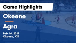 Okeene  vs Agra  Game Highlights - Feb 16, 2017