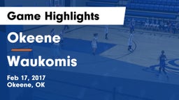 Okeene  vs Waukomis  Game Highlights - Feb 17, 2017