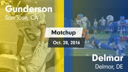 Matchup: Gunderson High vs. Delmar  2016
