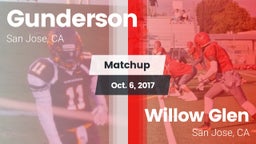 Matchup: Gunderson High vs. Willow Glen  2017