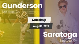 Matchup: Gunderson High vs. Saratoga  2019