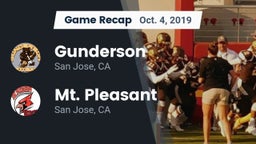 Recap: Gunderson  vs. Mt. Pleasant  2019