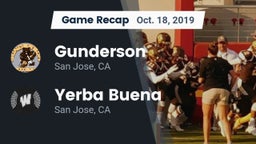 Recap: Gunderson  vs. Yerba Buena  2019