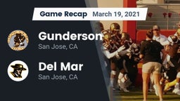 Recap: Gunderson  vs. Del Mar  2021