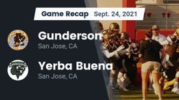 Recap: Gunderson  vs. Yerba Buena  2021