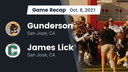 Recap: Gunderson  vs. James Lick  2021