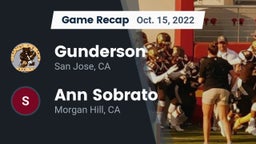 Recap: Gunderson  vs. Ann Sobrato  2022