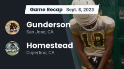 Recap: Gunderson  vs. Homestead  2023