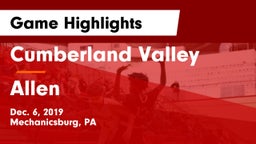 Cumberland Valley  vs Allen  Game Highlights - Dec. 6, 2019